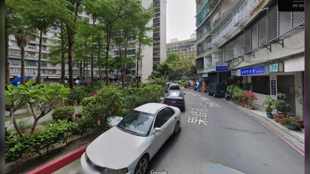 拍攝地點推測就是高雄左營的「果貿社區公園」。(圖/翻攝自Google Maps)
