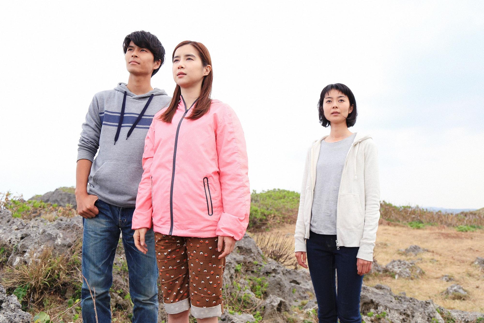 李佳穎(前)主演《無邊界島嶼》。(圖/桃園電影節提供)