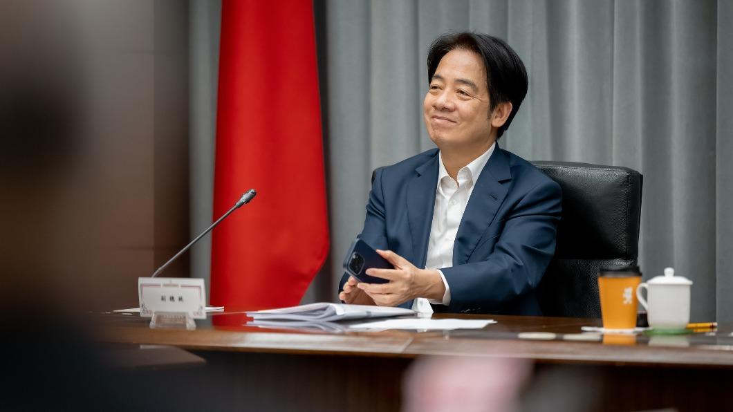 郭正亮直言,只要藍白沒有整合成一組,賴清德就可穩穩勝選。(圖/總統府提供)