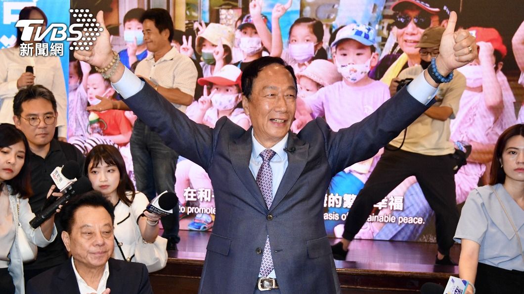 鴻海創辦人郭台銘。（圖／胡瑞麒攝）