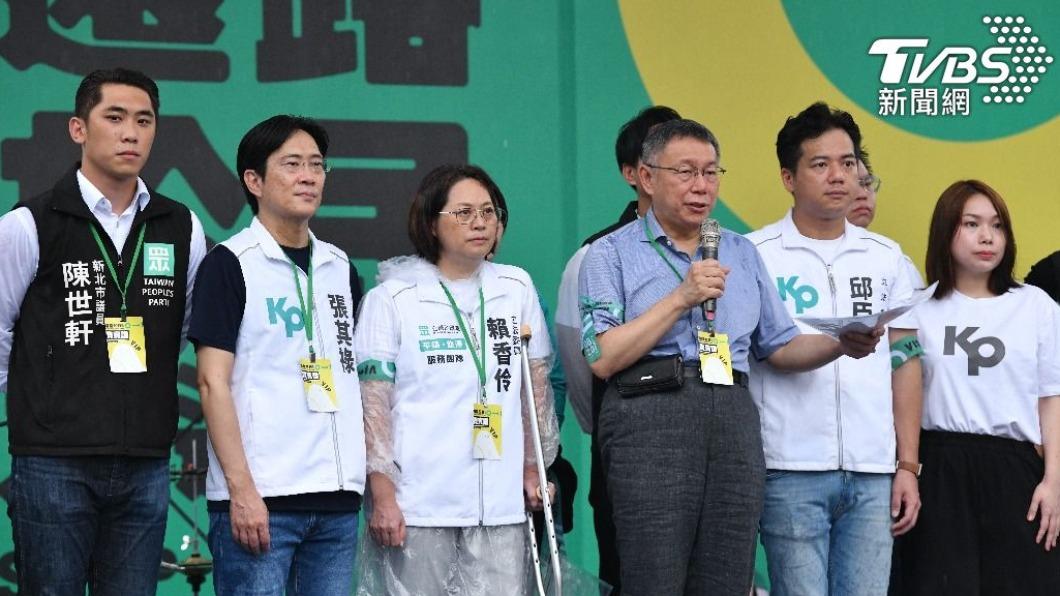 邱顯智質疑民眾黨新政治染黑。(圖/胡瑞麒攝)