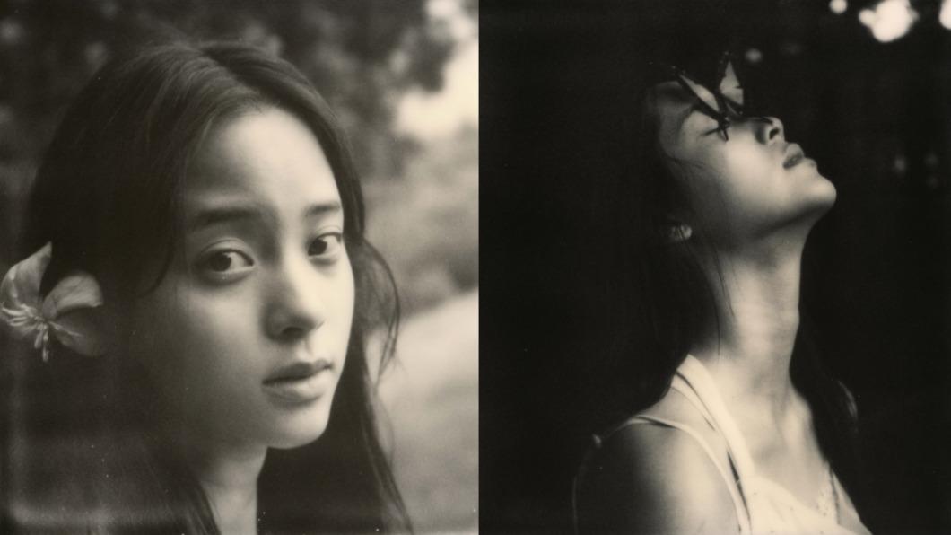 歐陽娜娜拍下不少黑白藝術照,展現最真實的自己。(圖/海蝶音樂提供)