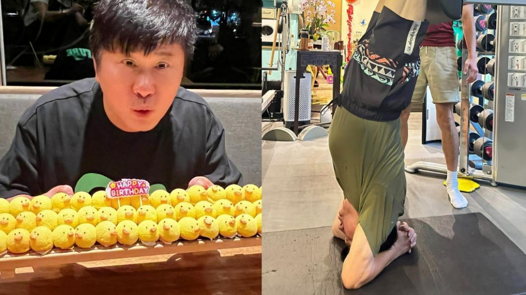 好猛!64歲胡瓜「撐頭倒立」高難度帥翻 狂操肌重返陸戰隊時光
