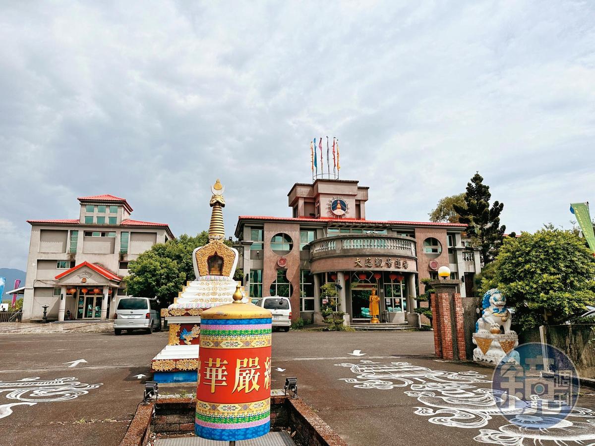 宜蘭三星道場產權在海濤名下，但志工表示，海濤已不會再到這裡弘法。（圖／鏡週刊）
