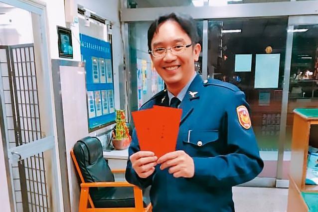 林俊燁,曾任台北市警局議會聯絡人。(圖/翻攝自三張犁派出所臉書)