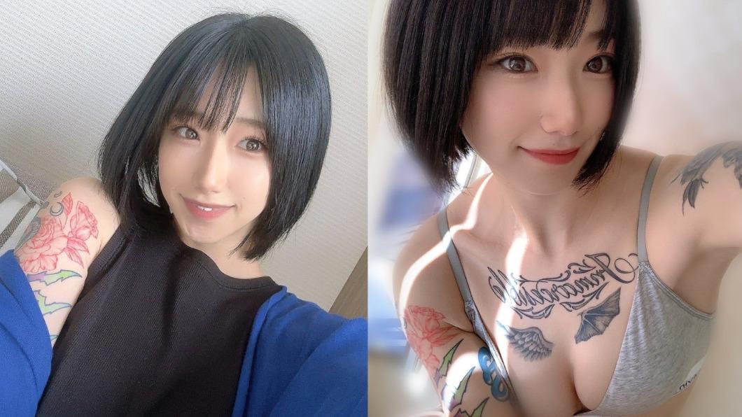 柊優希短髮、刺青外型神似下集女主角。（圖／翻攝自@yuuki_sflirt　Twitter）