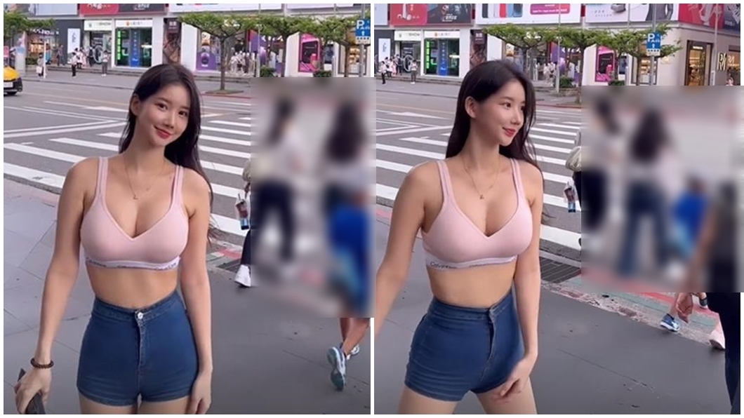 MIU現身信義區。(圖／翻攝自MIU IG)