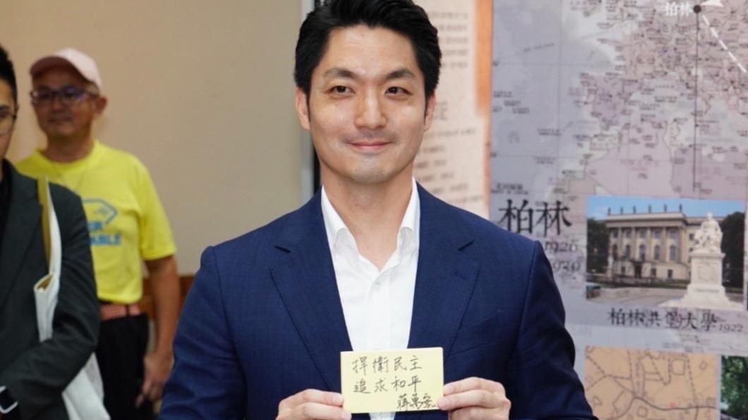 蔣萬安發表和平談話 藍營人士:為侯友宜「缺乏」兩岸論述補血