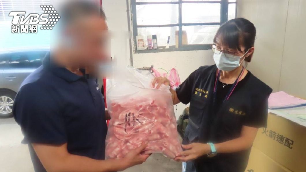 新北衛生局表示,昨(22)日前往該市場攤位及其羊肉產品供應商稽查。(圖/新北衛生局提供)