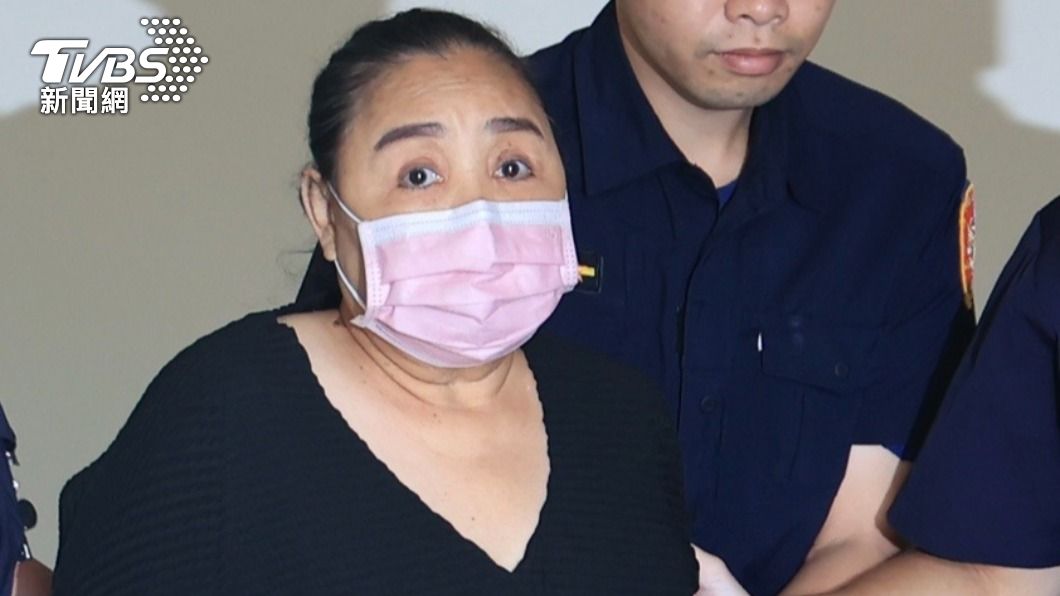 陳盈潔被送往桃園女子監獄。（圖／黃城碩攝）