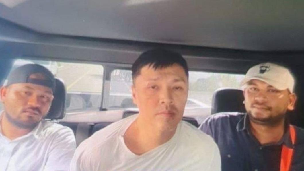 陳嫌在金邊被捕。（圖／翻攝自《柬中時報》）