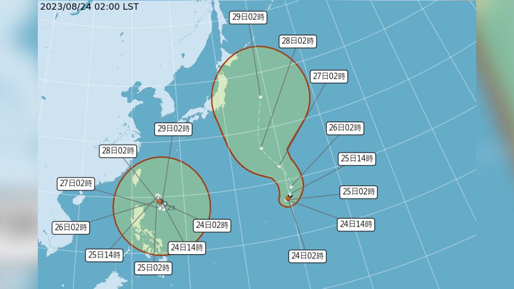 今高溫炎熱午後防雷陣雨 熱低壓估下周通過巴士海峽