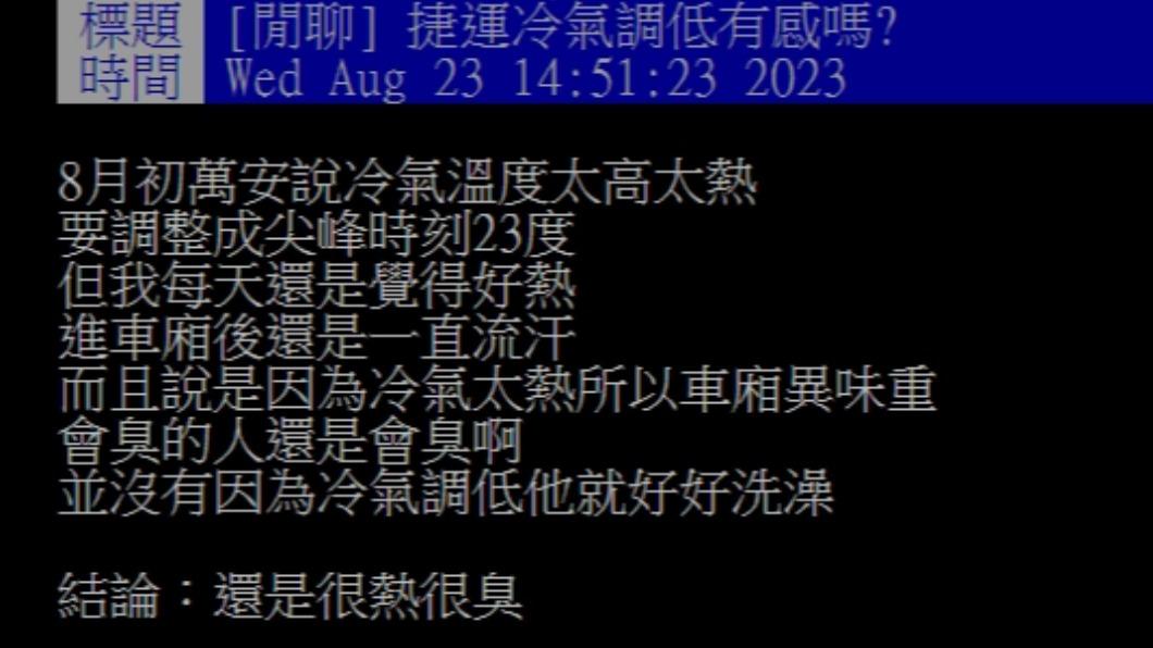 原PO發文。(圖/翻攝自PTT)