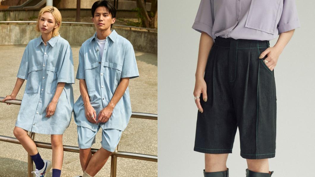 台灣服飾品牌Mouggan推出男女共穿服飾。（圖／翻攝自Mouggan官網）