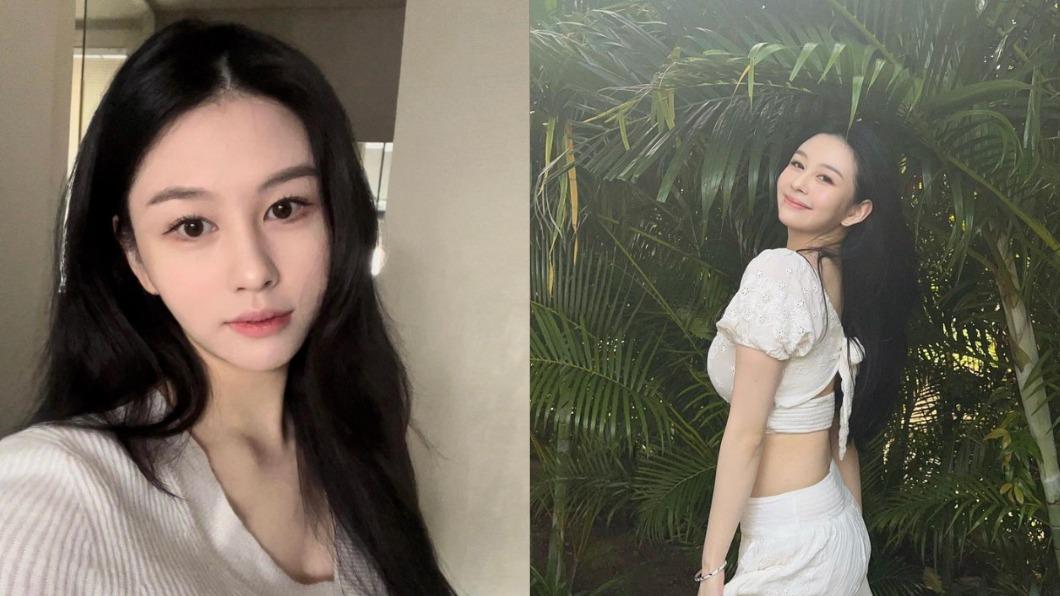清透的底妝可凸顯出女友感。(圖/翻攝自沈月IG)