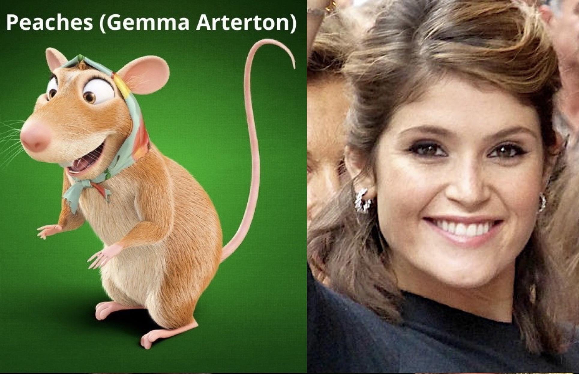 潔瑪雅特頓（Gemma Arterton）獻聲配音動畫電影《喵的詐騙集團》飾演「桃子」一角。（圖／海鵬提供）
