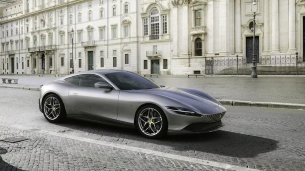 趙建銘所駕駛的Ferrari 2022 Roma V8,據傳要價1185萬元(圖/翻攝自法拉利官網)