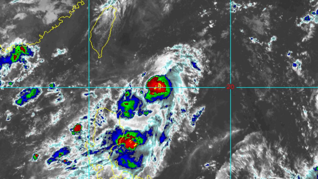 最快明「雙颱共舞」!這2天最近台灣 東南部大雨再襲