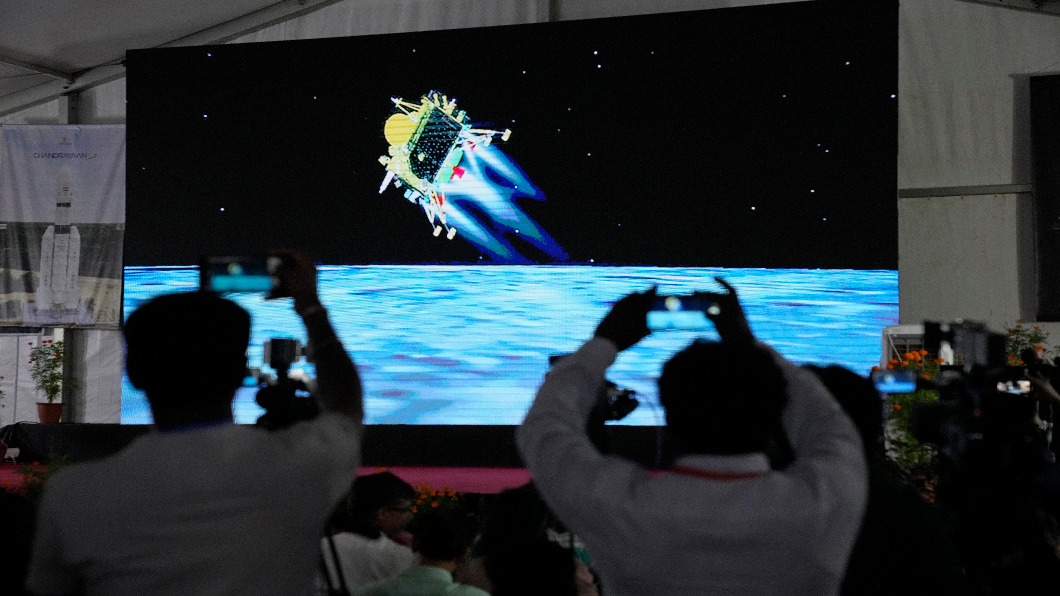 搶先機!印度「月船3號」登月球南極 超車俄羅斯