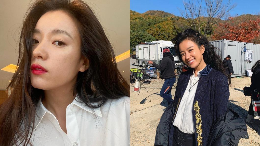 韓孝周注重臉部清潔,會選擇溫和的洗卸產品。(圖/翻攝自@hanhyojoo222 IG)