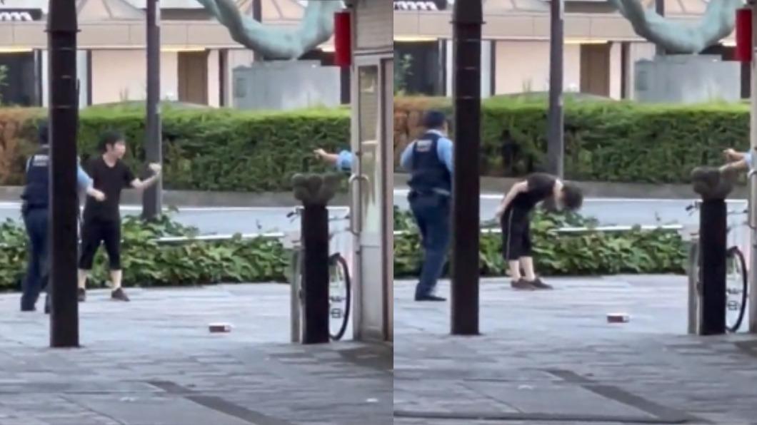 男子反覆要警方「擊斃他」。（圖／翻攝自）