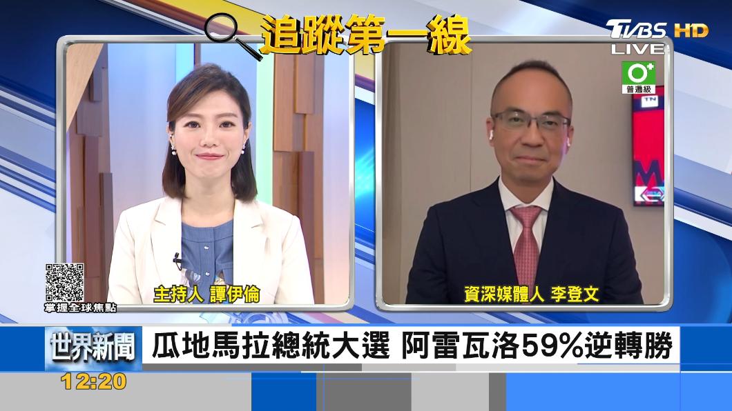 瓜地馬拉新總統上任 堅稱不會和台斷交