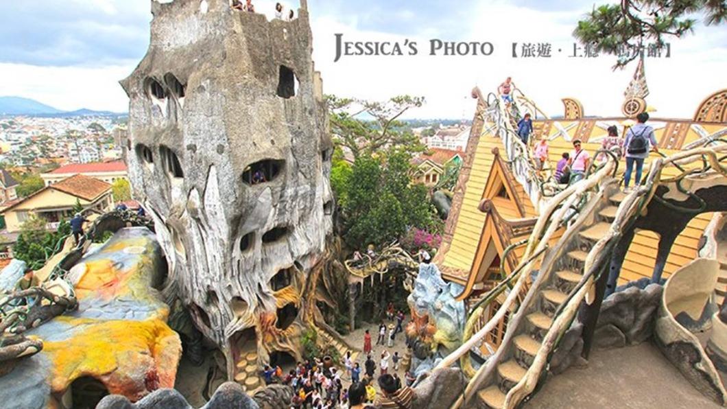 最高處可以看不同視角的建築。(圖/旅遊上癮鴉片館提供)
