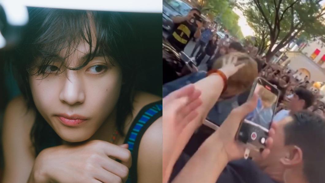 BTS人氣太高!V赴日被抓頭髮 粉絲怒了:偶像也是人