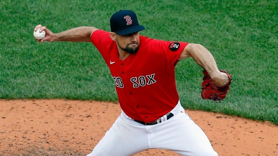 Nathan Eovaldi動過2次TJ手術。(圖/翻攝自mlbtaiwan IG)