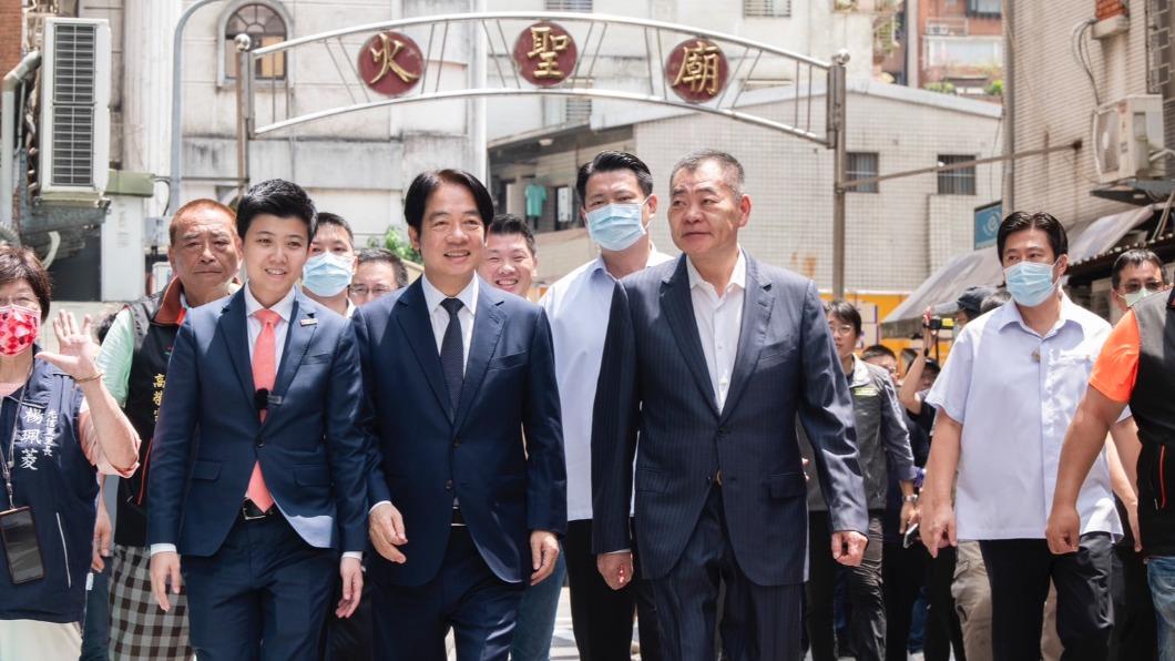 賴清德日前與陳錦祥、苗博雅合體。（圖／賴清德辦公室提供）