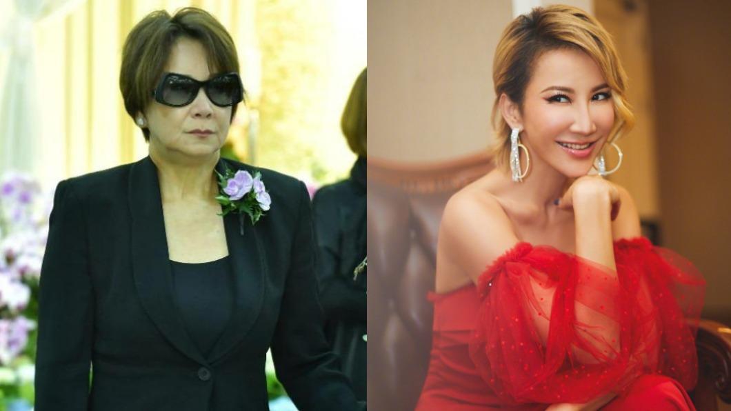 甄妮心疼李玟受傷。(圖/翻攝自李玟微博、Late CoCo Lee Family提供)