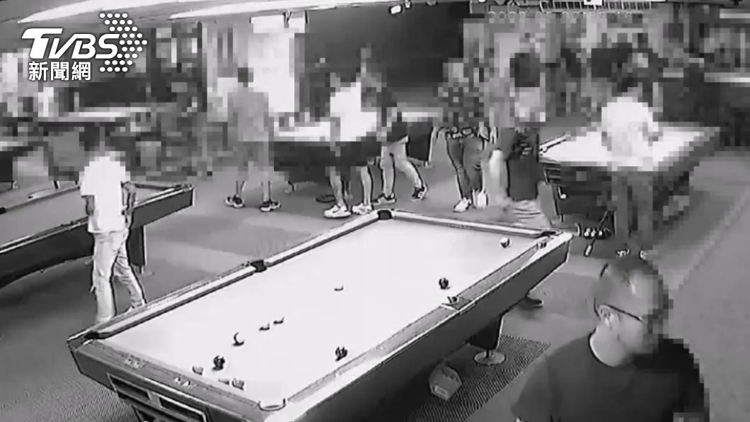 未成年小弟遭拒進入撞球館 竹聯幫6煞砸店毆老闆