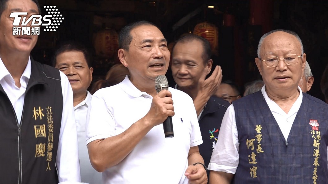 國民黨總統參選人侯友宜（圖／TVBS）