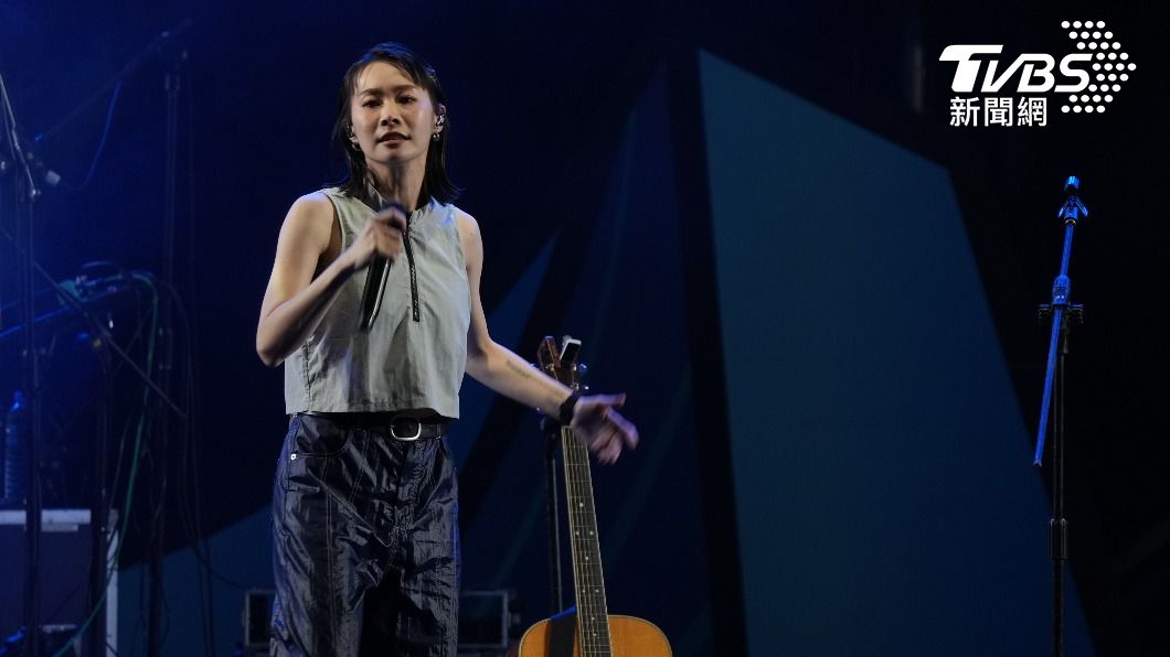鄭宜農工作一路排到年底,接下來將推出「金黃色三部曲」最終章。(圖/TVBS)