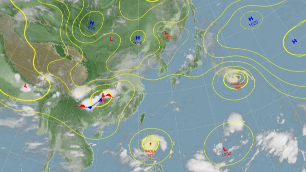 登陸前威力最強!強颱蘇拉直撲台灣 這區警戒「狂風暴雨」