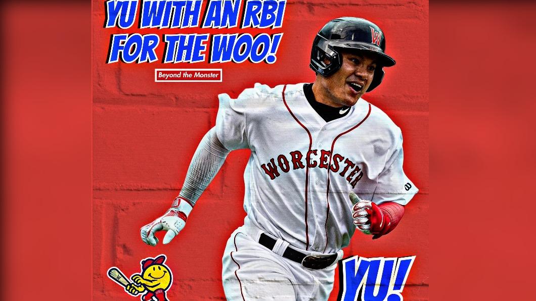 MiLB/175公里安打全場最強!張育成敲雙安 打擊率衝破3成