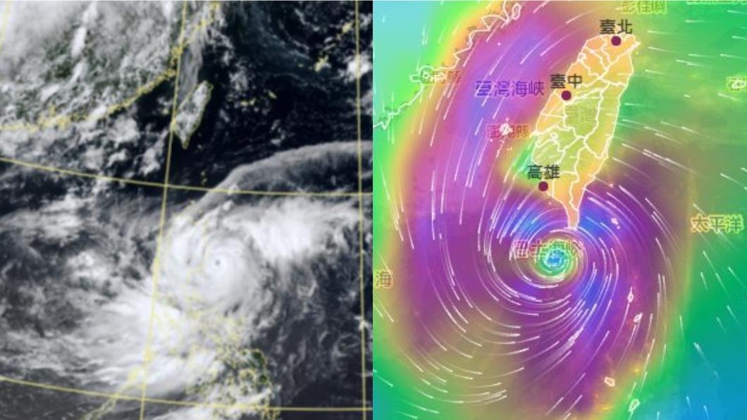 強颱蘇拉直衝台灣!最快明發海陸警 是否登陸「明天是關鍵」