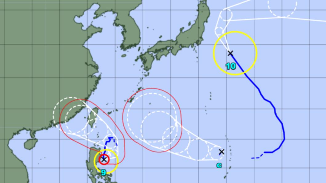 日氣象廳預測24小時內「三颱共舞」 這2天赴日要小心