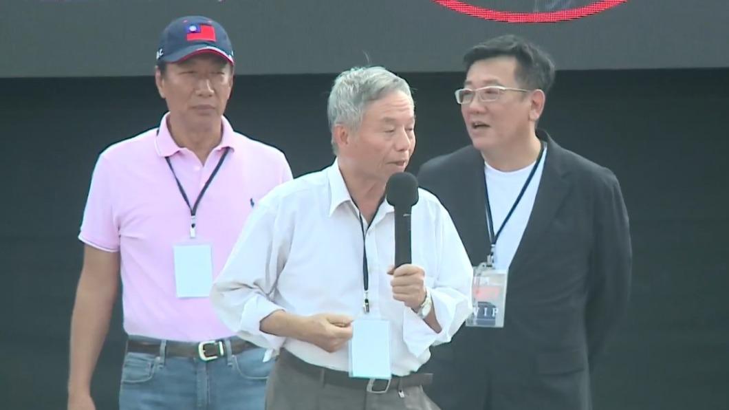 楊志良27日稱家暴、自殺等,是因為鬱卒及沒辦法修理總統蔡英文。(圖/翻攝自郭台銘臉書)