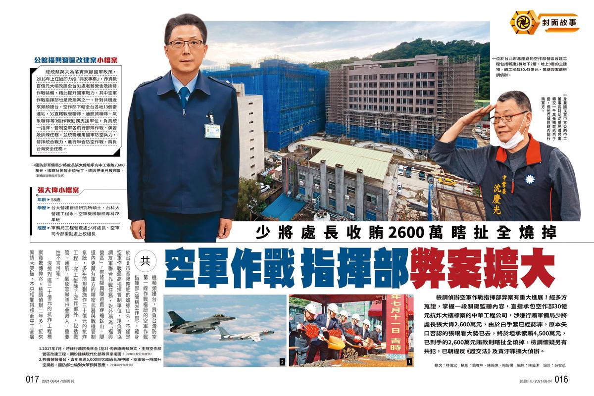 週刊3年前曾踢爆張大偉索賄案。(圖/鏡週刊)