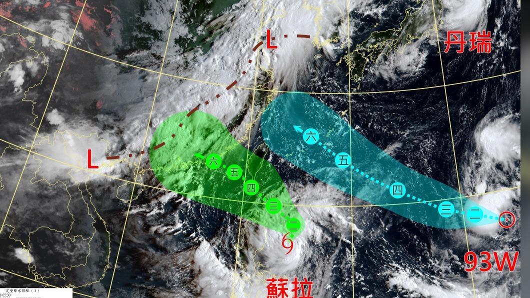 穿過變路過!蘇拉來勢洶洶「恐帶強風驟雨」專家嘆:天佑台灣
