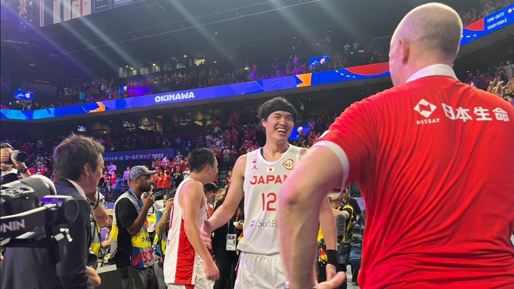 世界盃男籃日本擊敗芬蘭。(圖/翻攝日本籃協官網推特)