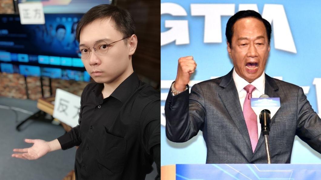 郭辦發言人黃士修證實已託人向傅崐萁致歉。(左圖/翻攝自黃士修臉書、右圖/記者胡瑞麒攝)