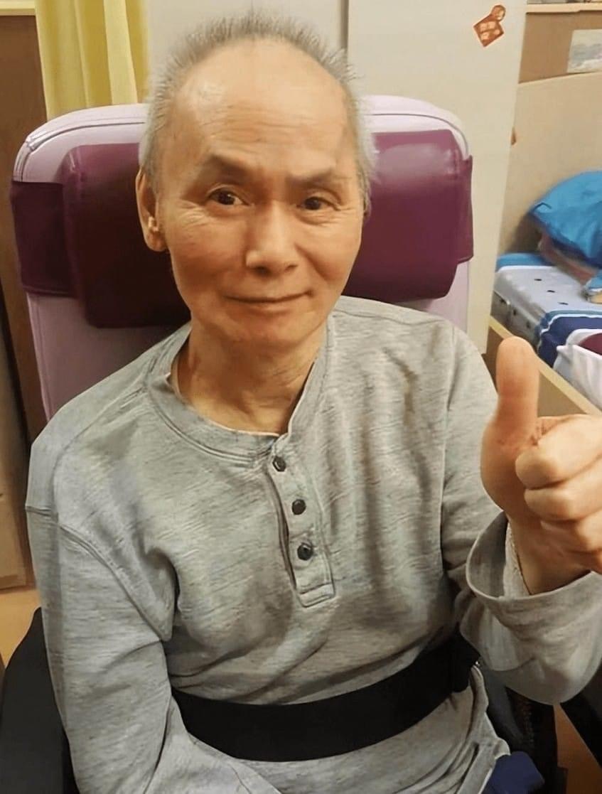 李力特導演為68歲劉家輝慶生,曝光近照。(圖/翻攝自李力特微博)
