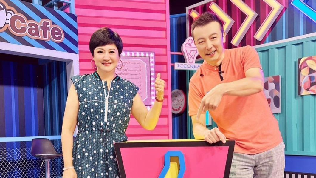 崔佩儀和林煒日前上節目。(圖/翻攝自崔佩儀臉書)
