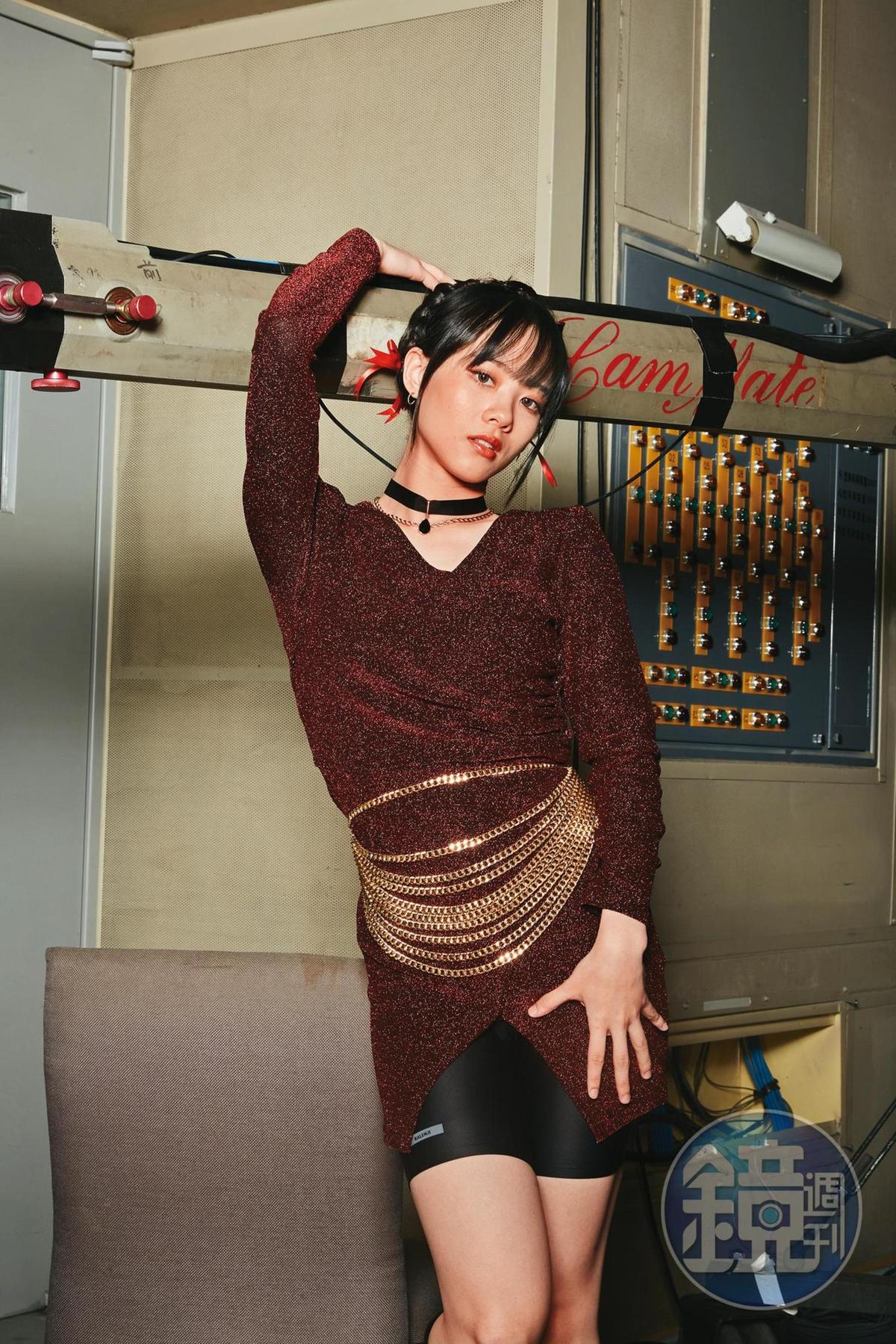 日光之橙隊長Bonnie(蔡南荺)。(圖/鏡週刊)