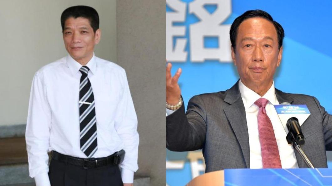 何勝豐曾答應要幫郭台銘連署。(圖/翻攝自何勝豐臉書、胡瑞麒攝)