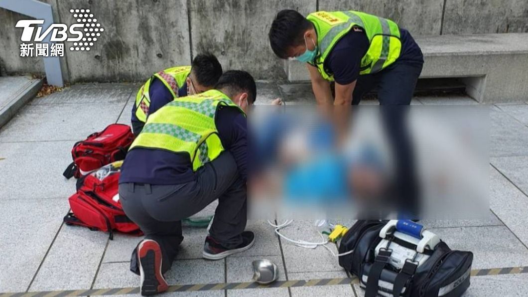 呂男搶救無效身亡。（圖／TVBS）