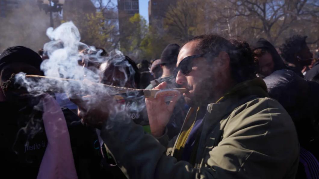 紐約是全球大麻消費最多的城市。（圖／翻攝自《聖地亞哥聯合論壇報》）