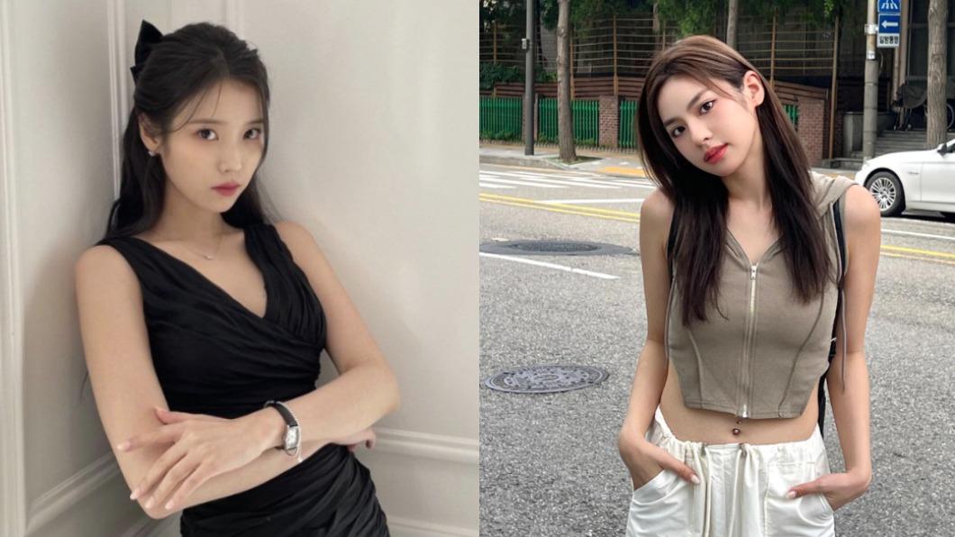柯棨棋的理想型是韓國女神IU(左圖)以及PER6IX成員王加瑄。(圖/翻攝自王加瑄臉書、dlwlrma IG)